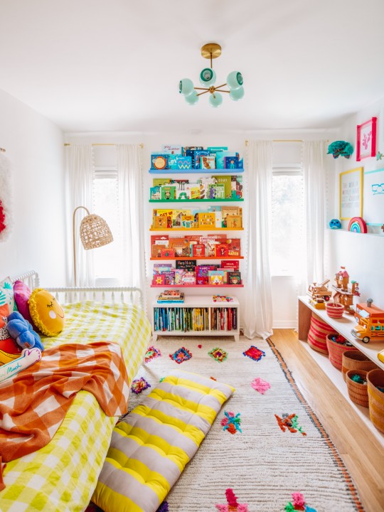 Arlo’s Rainbow “Big Kid” Room