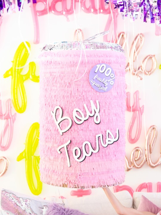 DIY Boy Tears Piñata