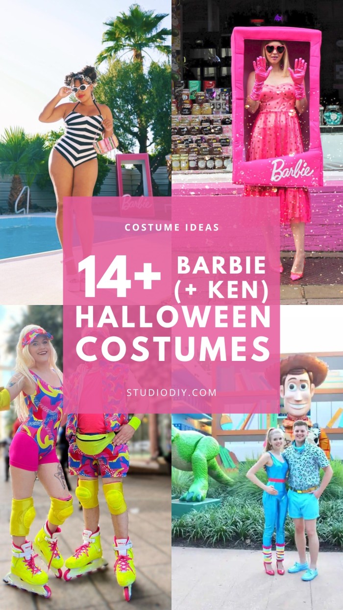 Graphic with barbie costume ideas