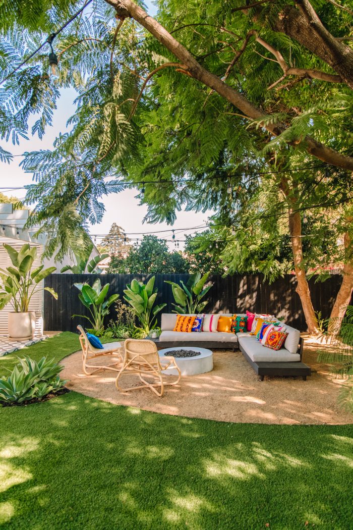 Colorful California Backyard