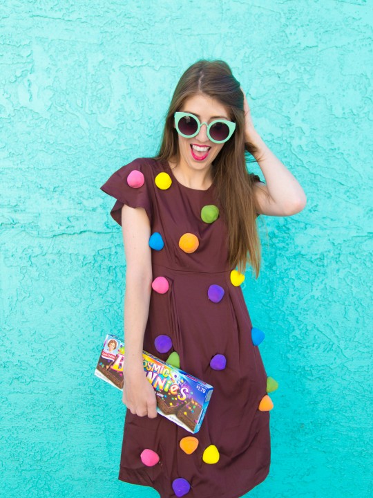 DIY Cosmic Brownie Costume