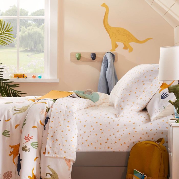 Dinosaur and Star Bedding from Pillowfort at Target