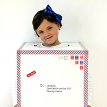 DIY Air Mail Costume