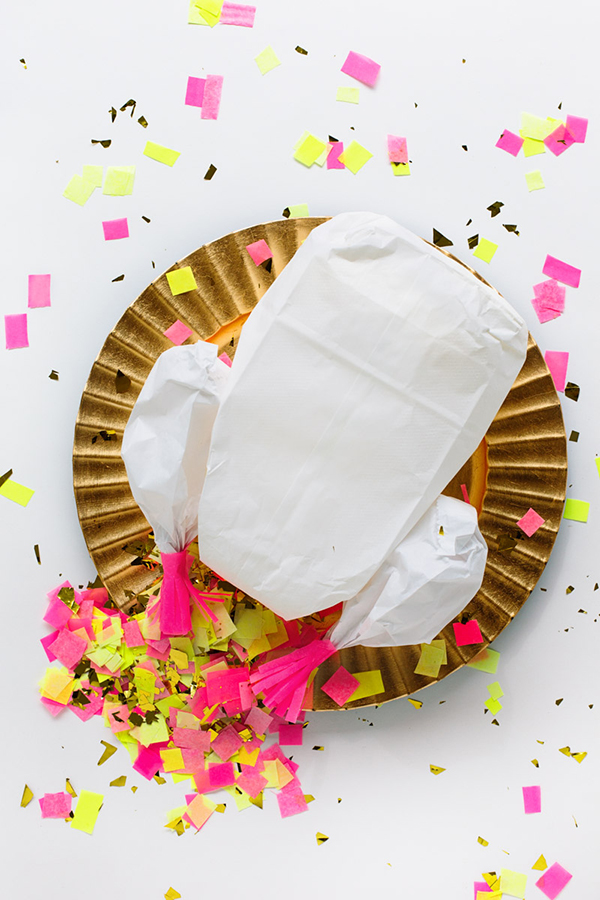 DIY Confetti Stuffed Turkey