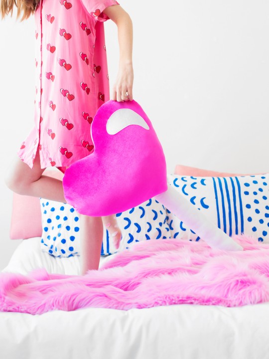 DIY Heart Lollipop Pillow