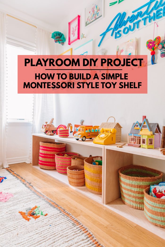 How To Build A Montessori Toy Shelf