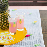 DIY Pineapple Table Runner