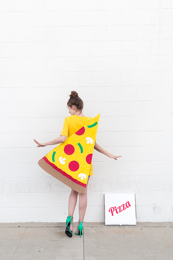 DIY Pizza Slice Costume