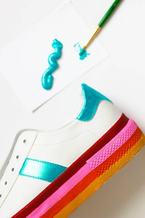 Colorful sneakers