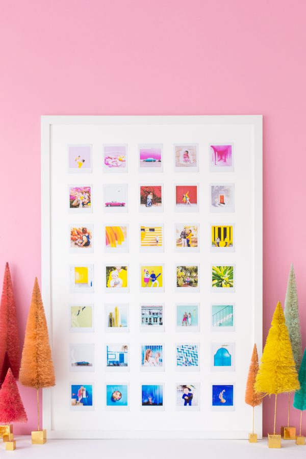 DIY Rainbow Photo Collage