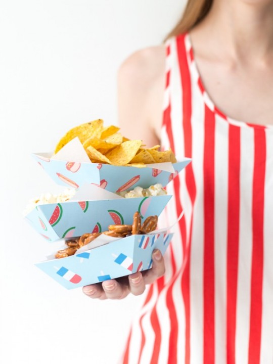 DIY Summer Snack Trays