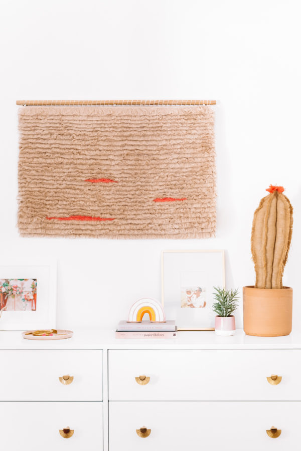 How To Make A Fringe Wall Hanging