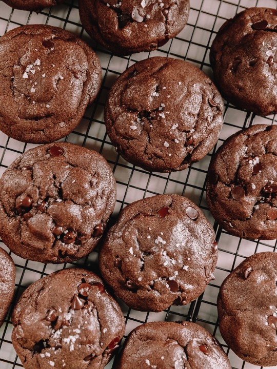 Double Chocolate Chip Cookies