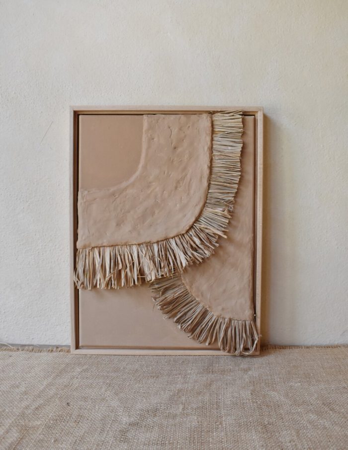 Elan Byrd Raffia Art Piece