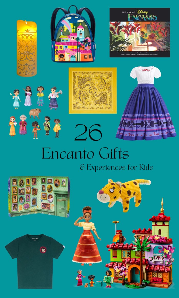 Collage of Encanto Gifts for Kids