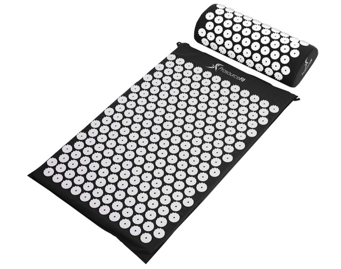 Black Acupressure Mat