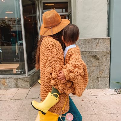 Matching Mommy and Me Sweaters