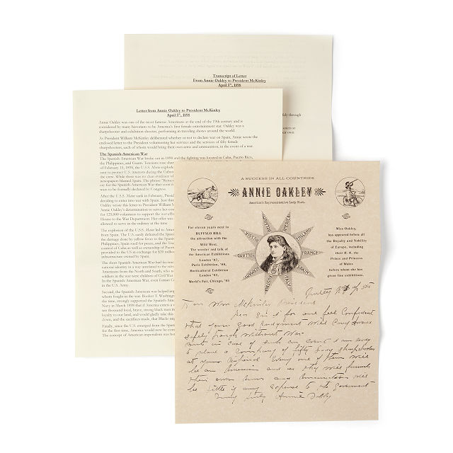 Historical letters on white background