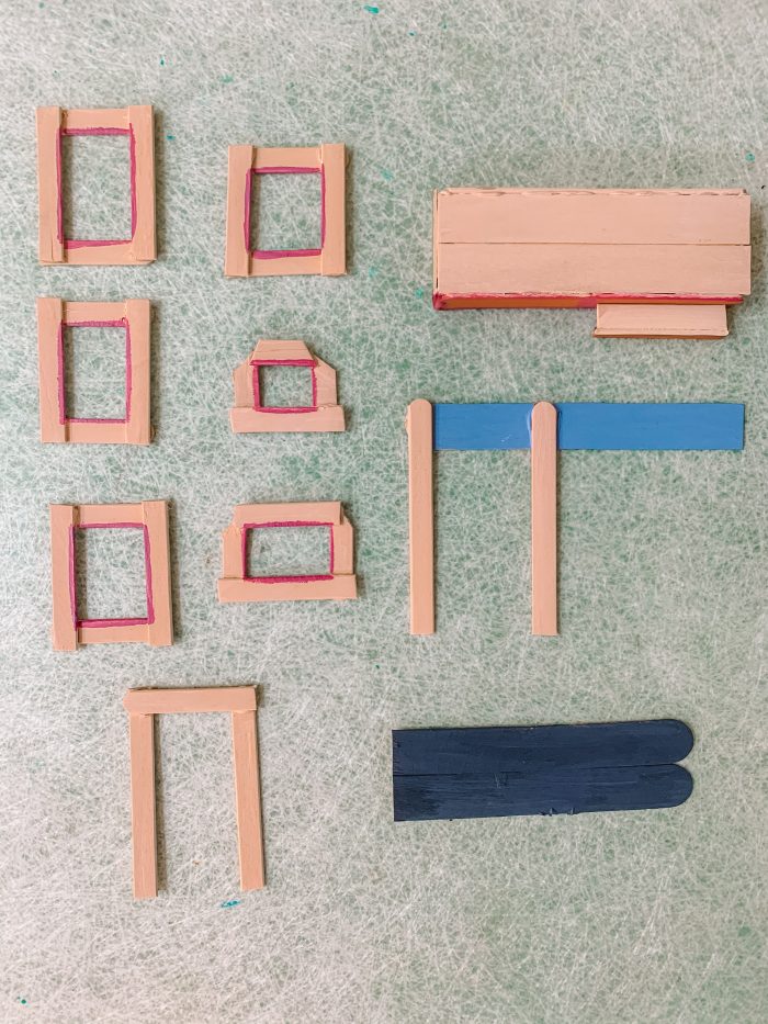 How To Make A Popsicle Stick Disney Up House