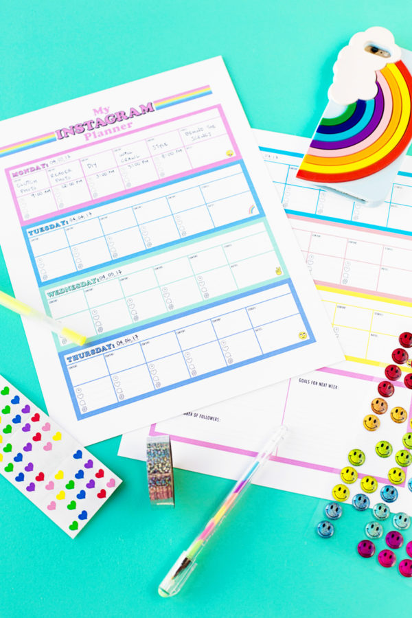 Colorful calendars