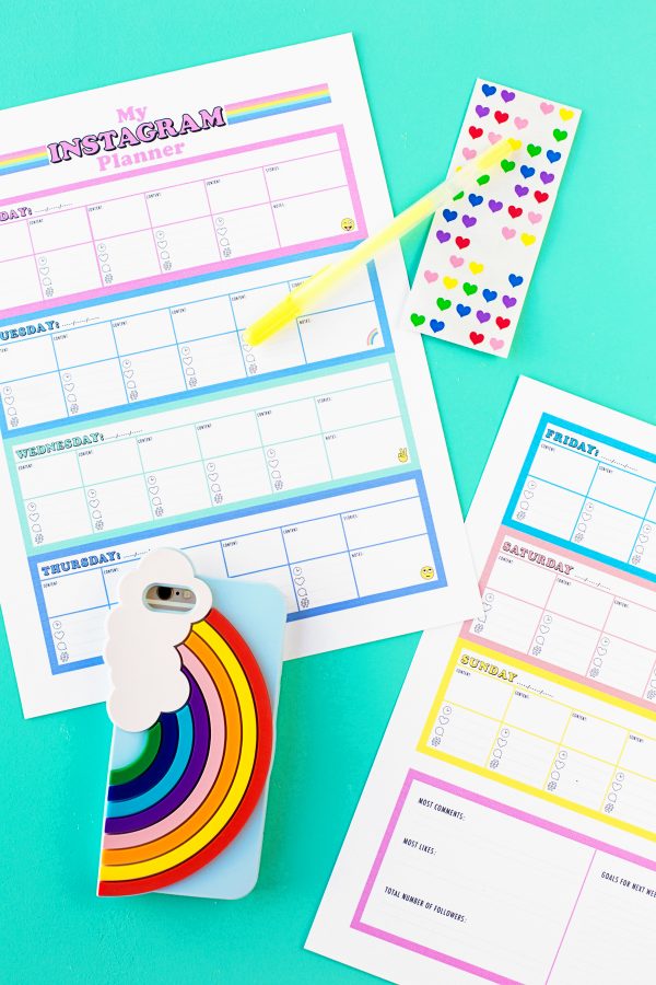 Colorful calendar 