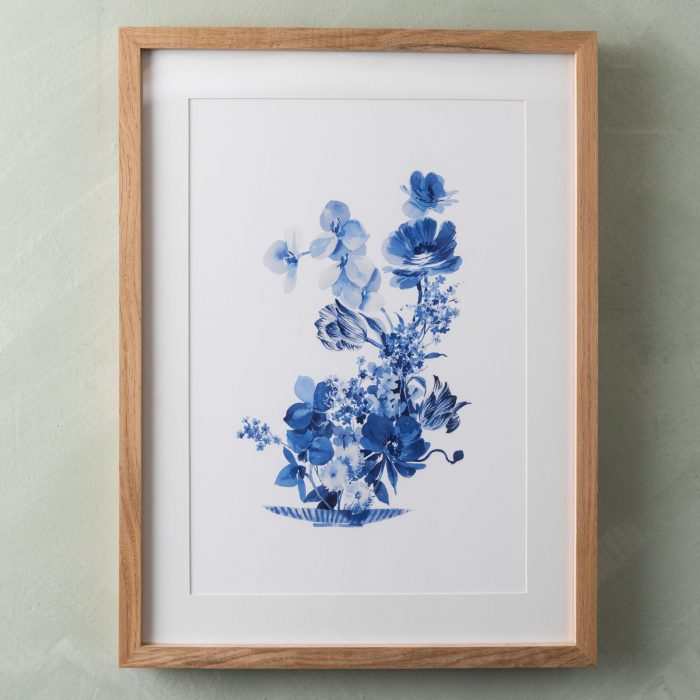 Helen Dealtry Blue and White Paintings