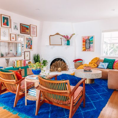 Colorful California Living Room