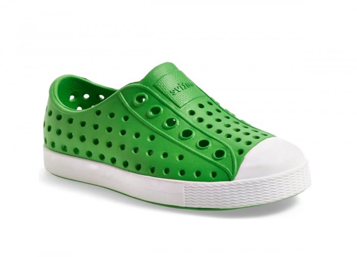 Green Native waterproof kids shoes