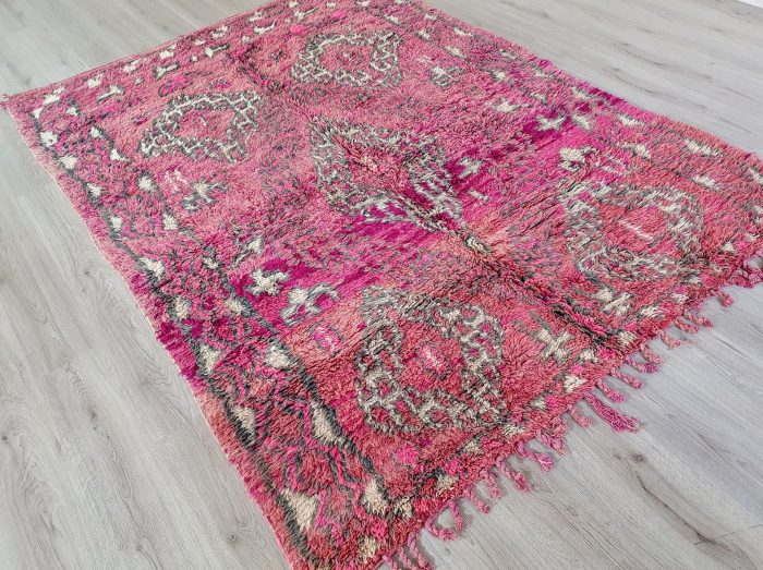 Pink Vintage Moroccan Rug