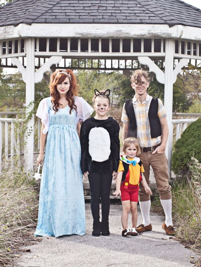 pinocchio family costume