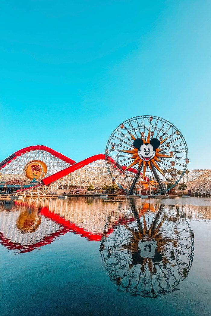 Pixar Pier in Disney California Adventure