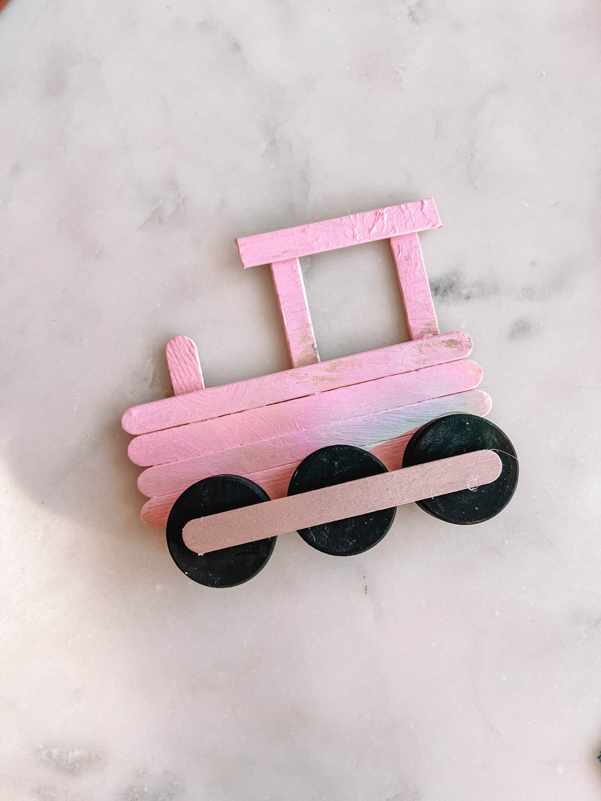 popsicle stick train