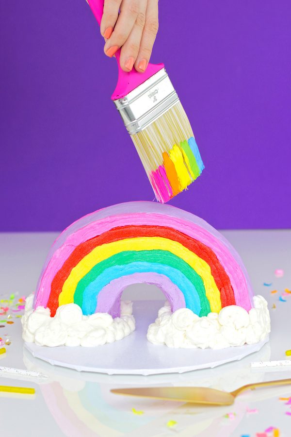 Rainbow cake