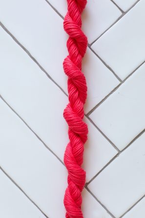 Twisted pink rope