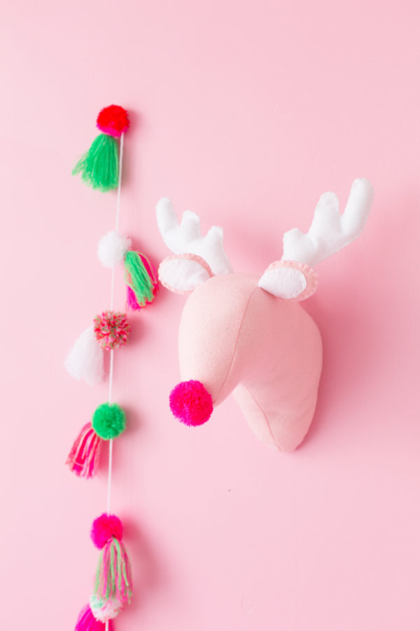 Plush Reindeer decor