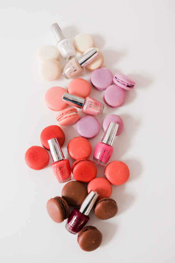 Macaroons and nail polish