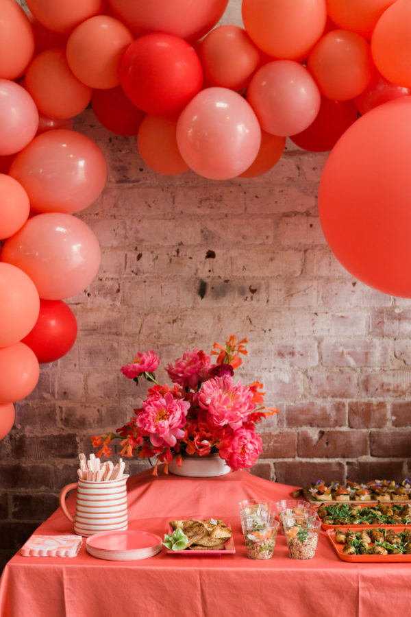 Pink balloons