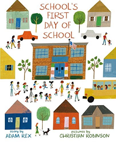 School's First Day of School book cover