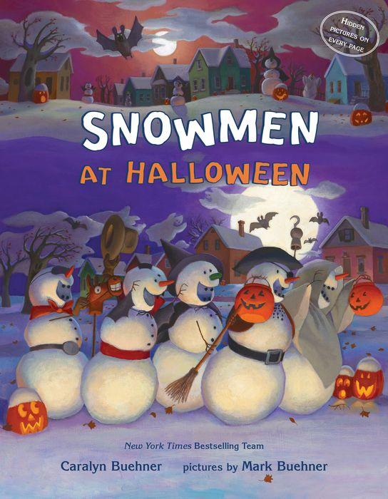 Snowmen at Halloween book cover