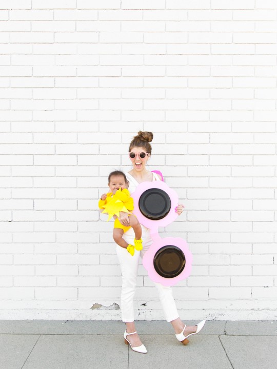 DIY Sunglasses + Baby Sun Costume