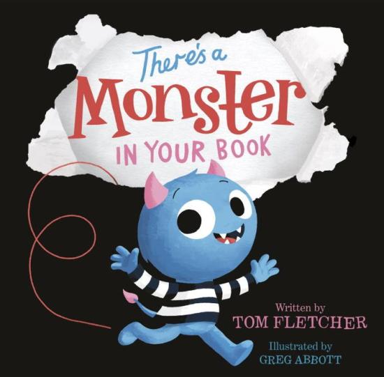 There's A Monster In Your Book book cover