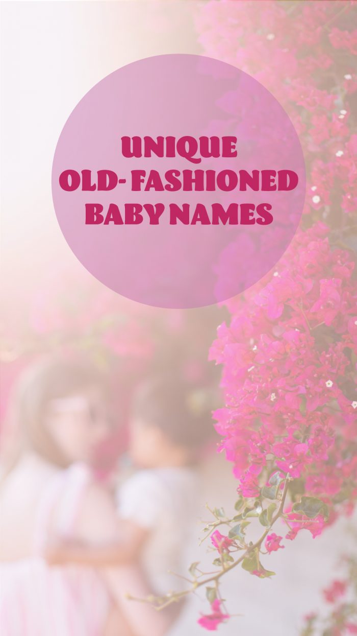 Unique Old Lady Baby Names