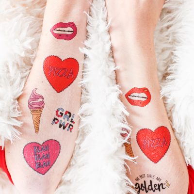 Free Printable Valentine's Day Tattoos