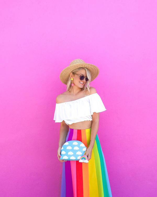 A person wearing a straw hat