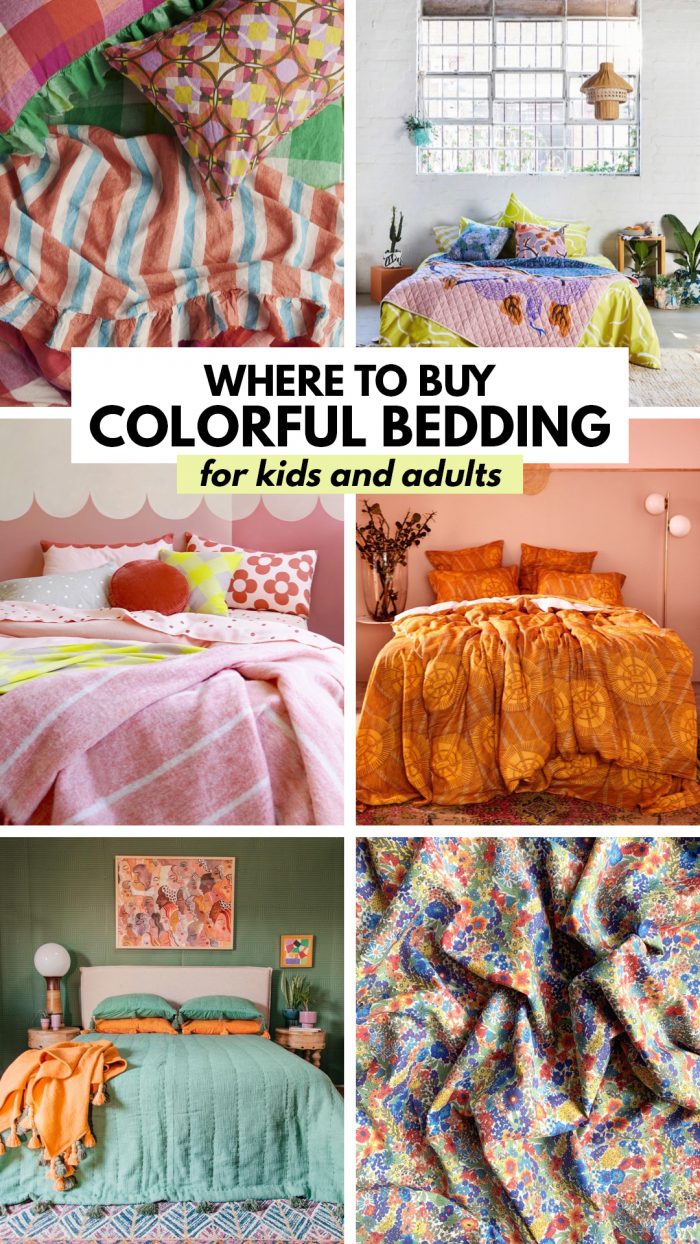 Where To Buy Colorful Bedding for Kids & Adults