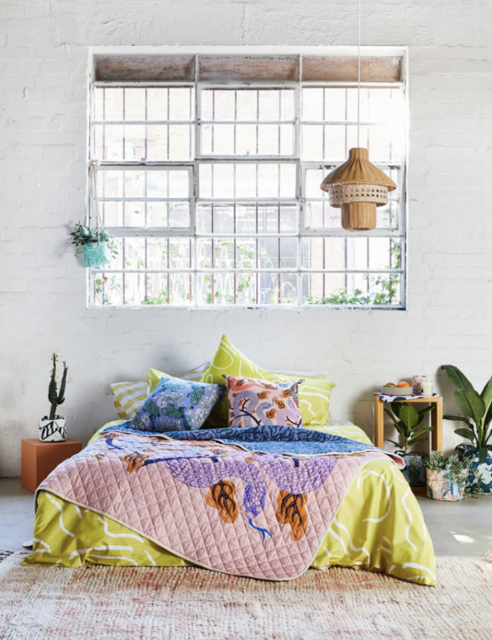 Bold and Colorful Bedding by Gorman