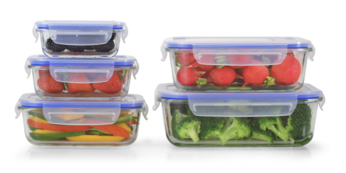 Glass Popit Tupperware