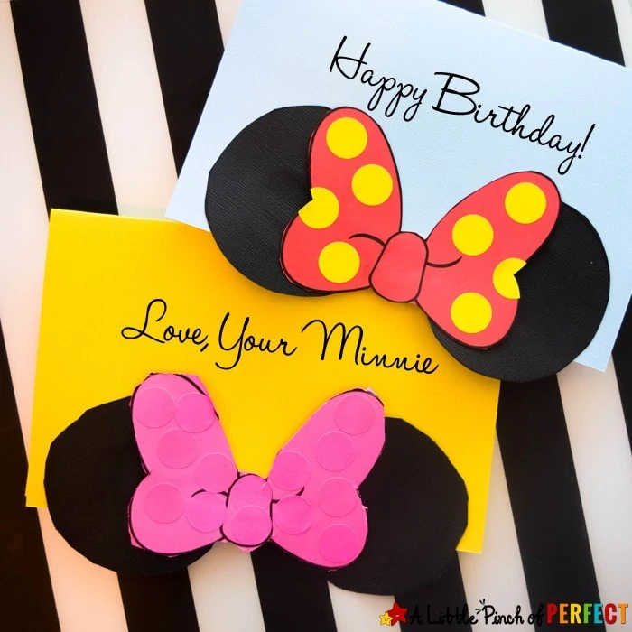 Minnie Mouse Car - Disney Craft Ideas