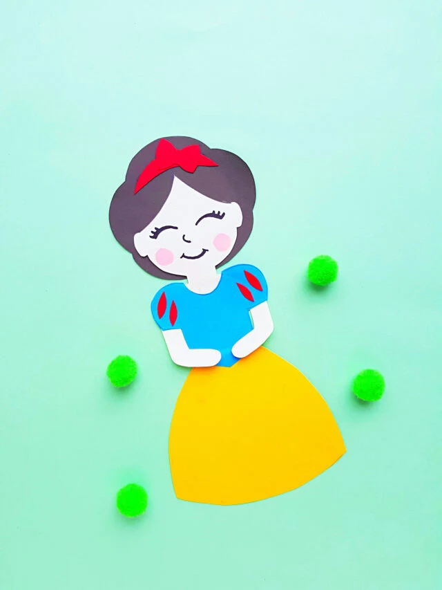 Snow White Paper Craft- Disney Craft Ideas